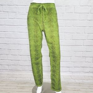 Alembika Iconic Stretch Jean Reptile Print, Pear Size:5 US(14-16) SP107P NWOT!